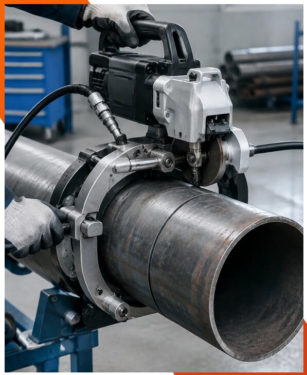 Поставка мобильных труборезов в Миассе